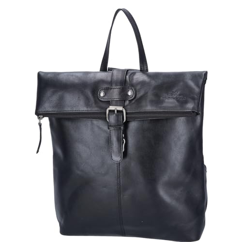 The Skandinavian Brand Damen Leder Rucksack Mixed Farbsortierung 00-schwarz von The Skandinavian Brand