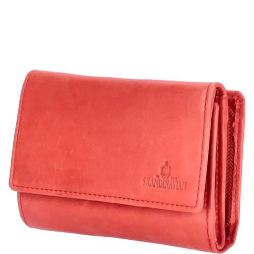The Skandinavian Brand Damenbörse Leder Mixed Farbsortierung 80-rot von The Skandinavian Brand