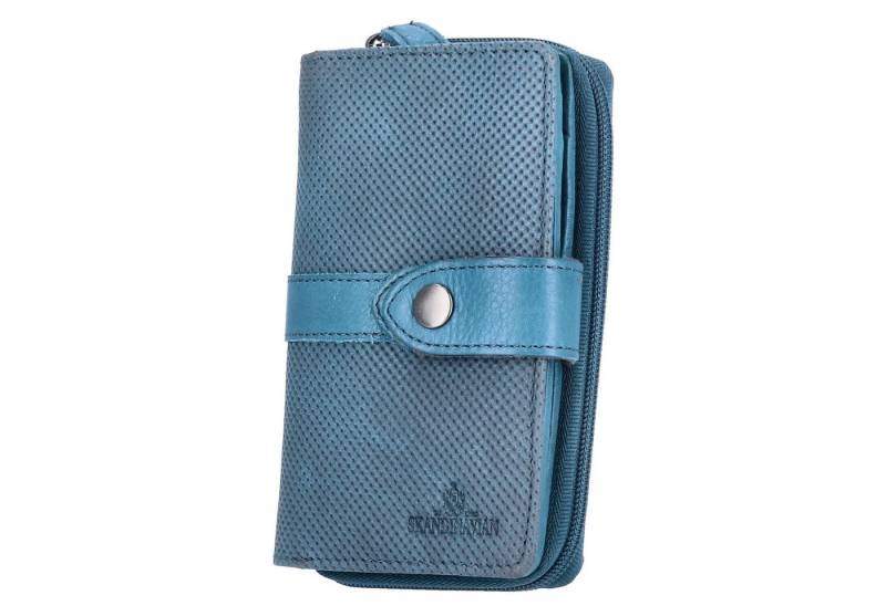 The Skandinavian Brand Geldbörse The Skandinavian Brand Damen Leder Geldbörse Blue von The Skandinavian Brand