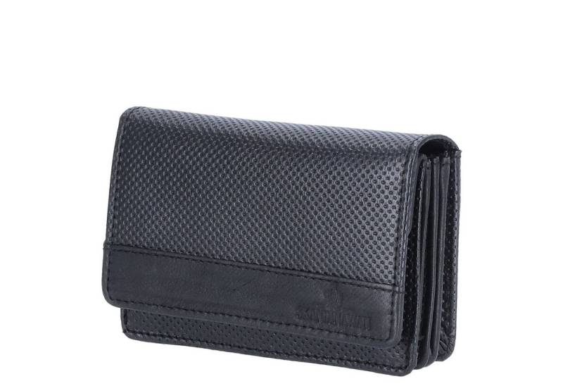 The Skandinavian Brand Geldbörse The Skandinavian Brand Damen Leder Geldbörse Quer Black von The Skandinavian Brand