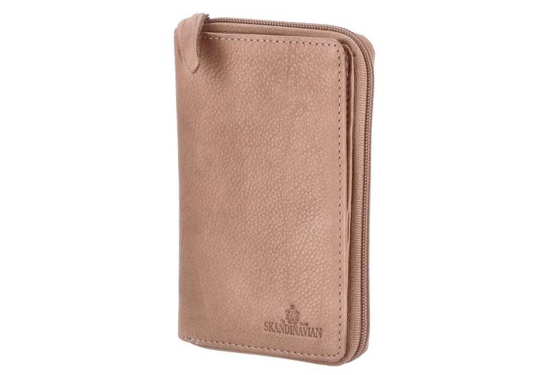 The Skandinavian Brand Geldbörse The Skandinavian Brand Damen Leder Geldbörse beige von The Skandinavian Brand