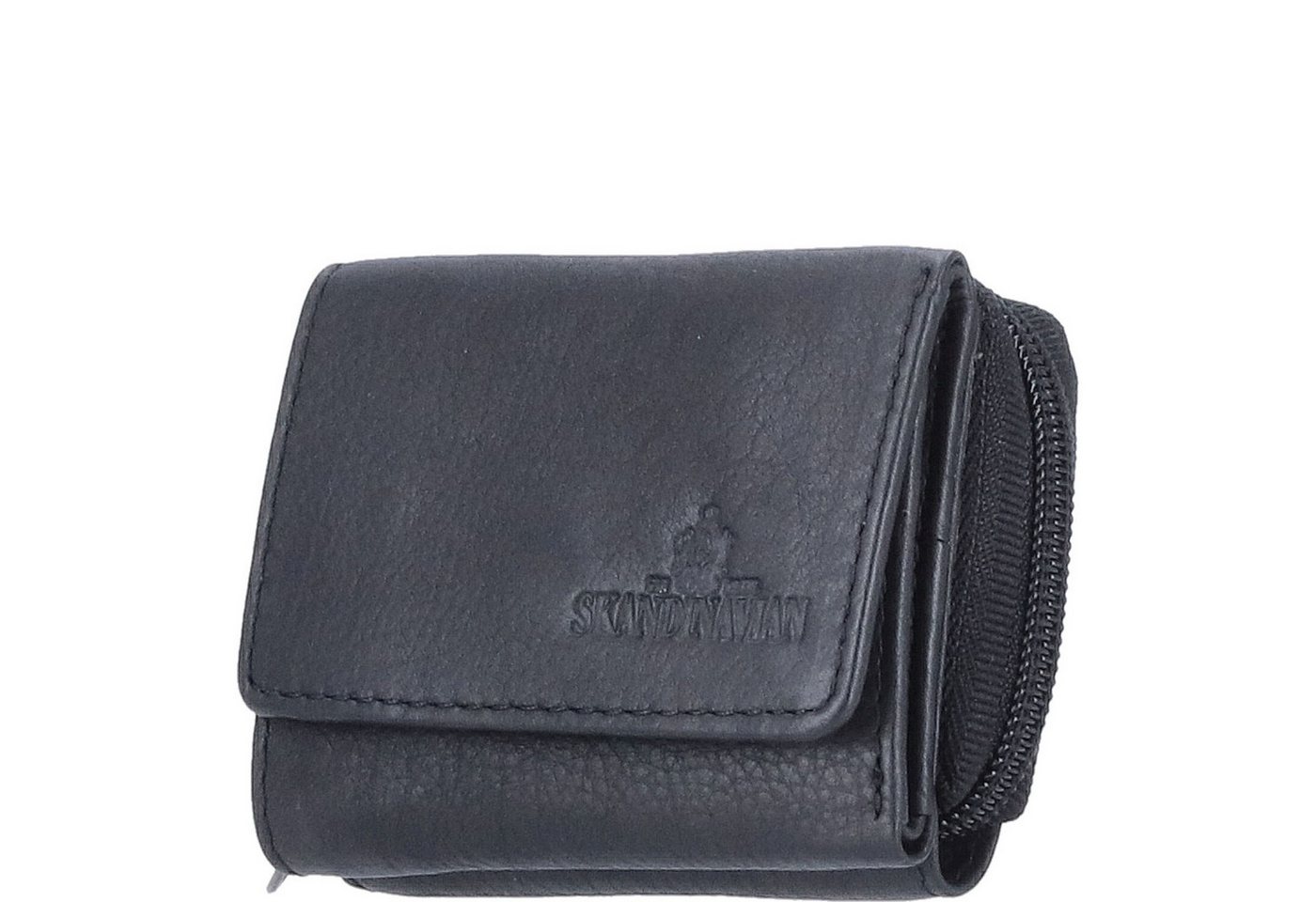 The Skandinavian Brand Geldbörse The Skandinavian Brand Damen Leder Geldbörse schwarz von The Skandinavian Brand