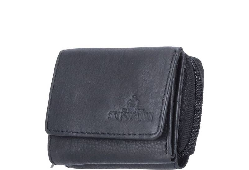 The Skandinavian Brand Geldbörse The Skandinavian Brand Damen Leder Geldbörse schwarz von The Skandinavian Brand