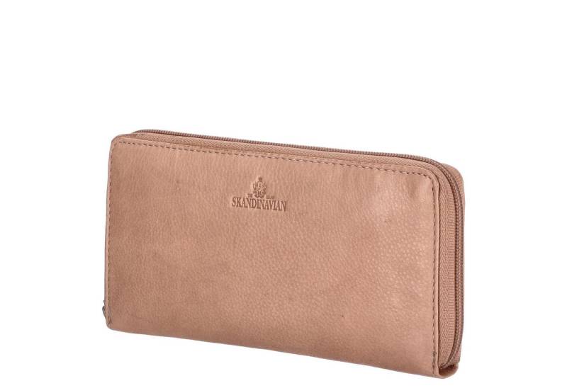 The Skandinavian Brand Geldbörse The Skandinavian Brand Damen Lederbörse Quer beige von The Skandinavian Brand