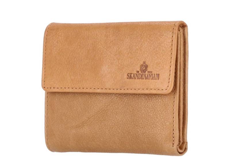 The Skandinavian Brand Geldbörse The Skandinavian Brand Damen Lederbörse Cognac von The Skandinavian Brand