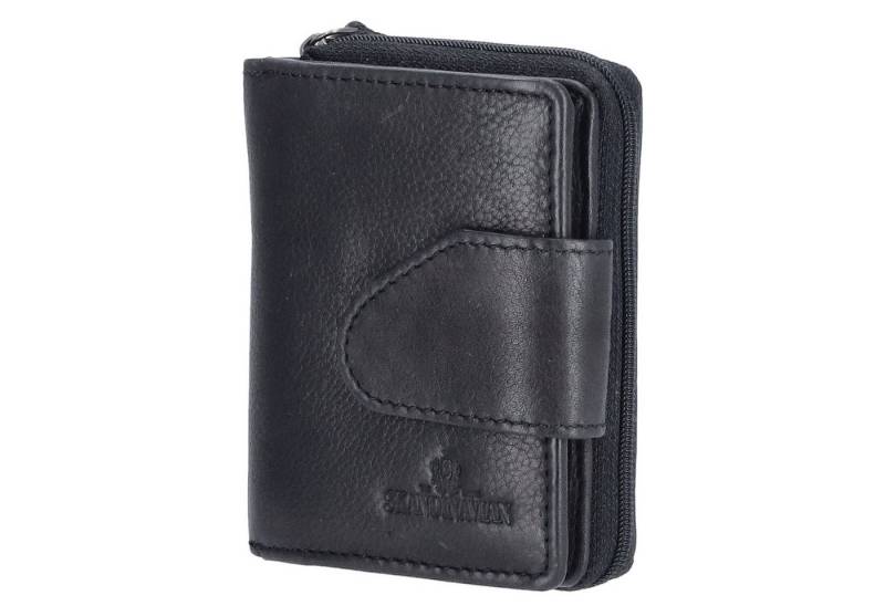 The Skandinavian Brand Geldbörse The Skandinavian Brand Leder Geldbörse Hochformat schwarz von The Skandinavian Brand