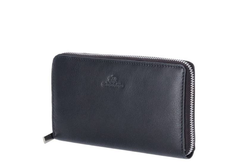 The Skandinavian Brand Geldbörse The Skandinavian Brand Lederbörse Quer Multicolor Black von The Skandinavian Brand