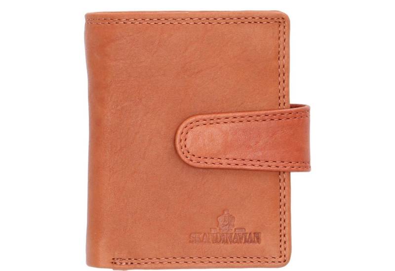 The Skandinavian Brand Geldbörse The Skandinavian Brand Leder Geldbörse, Krditkartenetui Cognac von The Skandinavian Brand