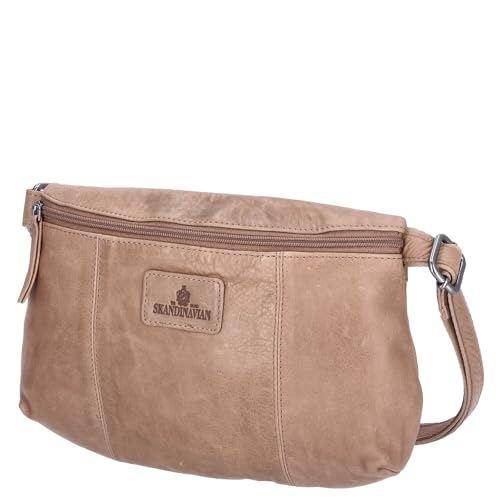 The Skandinavian Brand Leder Crossbody Bag Mixed Farbsortierung 26-beige von The Skandinavian Brand