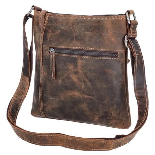 The Skandinavian Brand Leder Umhängetasche Hunter tan von The Skandinavian Brand