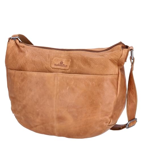 The Skandinavian Brand Leder Umhängetasche Mixed Farbsortierung 38-Cognac von The Skandinavian Brand