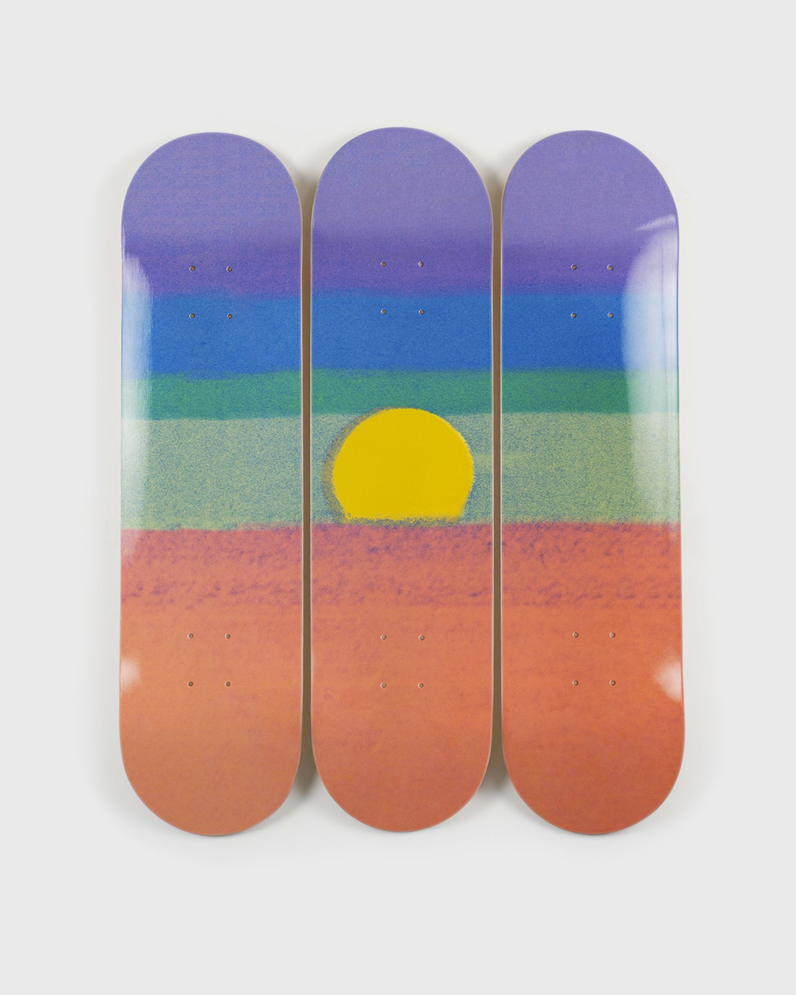 The Skateroom Andy Warhol Sunset Deck men Home deco orange in Größe:ONE SIZE von The Skateroom