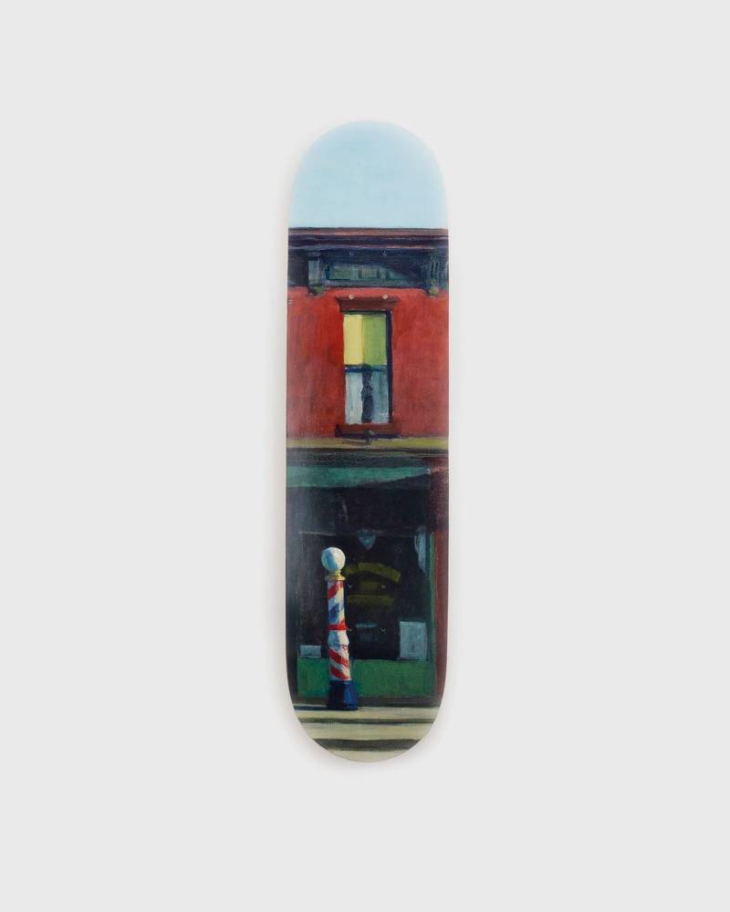 The Skateroom Edward Hopper Early Sunday Morning Deck men Home deco multi in Größe:ONE SIZE von The Skateroom