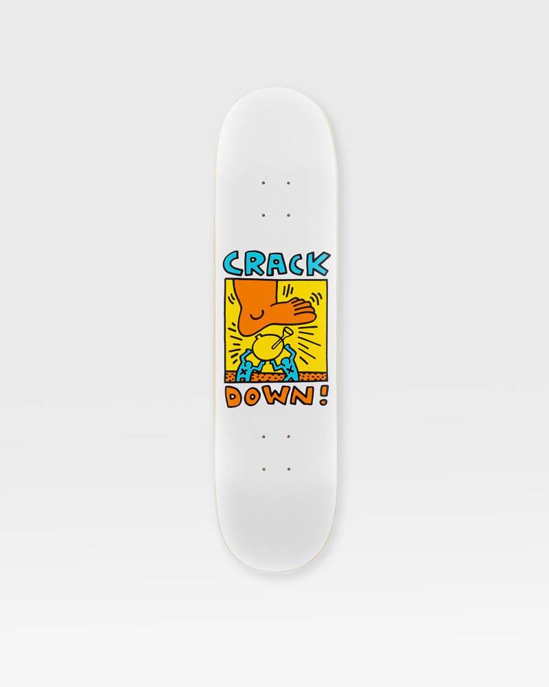 The Skateroom Keith Haring Crack Down Deck men Home deco multi in Größe:ONE SIZE von The Skateroom