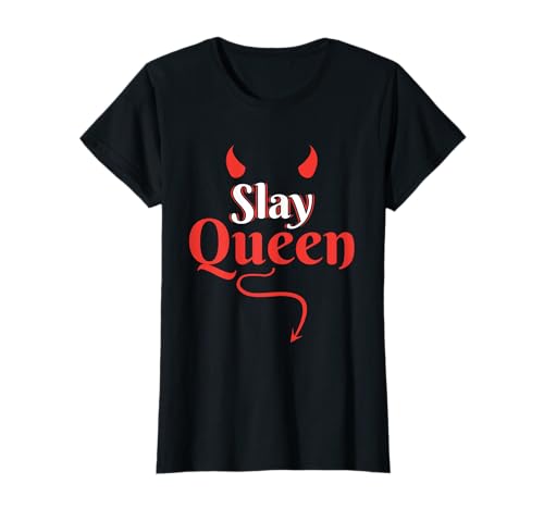 Ich töte jeden Tag Gothic Girls Slay Queen T-Shirt von The Slay Queen