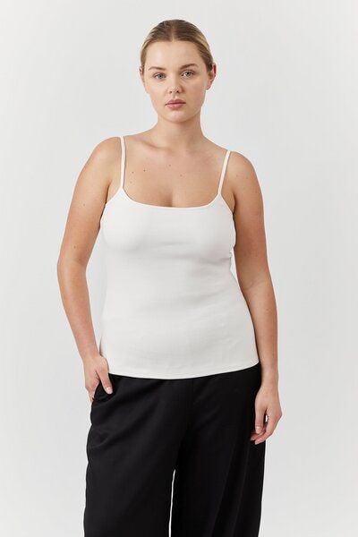 The Slow Label Hochwertiges Tank Top aus festem Baumwollstoff The Slow Label Hochwertiges Tank Top aus festem Baumwollstoff von The Slow Label