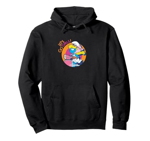 Die Schlümpfe - Schlumpfine Let's Go Girls Moped Pullover Hoodie von The Smurfs