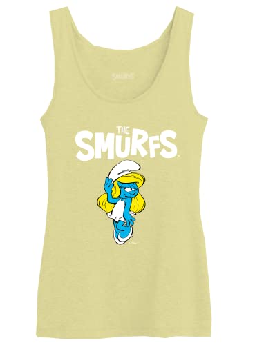 The Smurfs Damen wosmurftk002 Tanktop, gelb, XS von The Smurfs