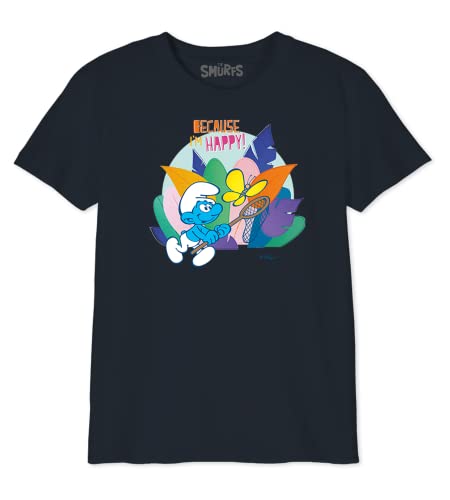 The Smurfs Jungen Bosmurfts028 T-Shirt, Marineblau, 6 Jahre The Smurfs Jungen Bosmurfts028 T-Shirt, Marineblau, 6 Jahre von The Smurfs