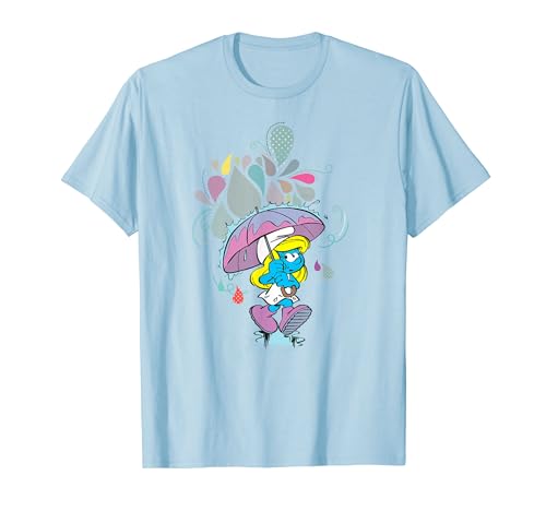 The Smurfs Schlumpfe Smurfette Magical Umbrella T-Shirt von The Smurfs