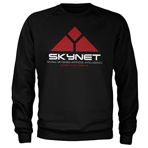 Terminator The Offizielles Lizenzprodukt The Skynet Sweatshirt (Schwarz), XX-Large von The Terminator