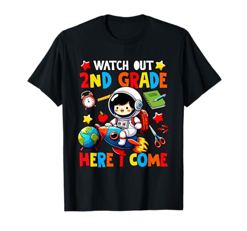 Watch Out 2nd Grade Costume Space Galaxy Lover Students Kids T-Shirt Watch Out 2nd Grade Costume Space Galaxy Lover Students Kids T-Shirt von The Universe Back To School Costume