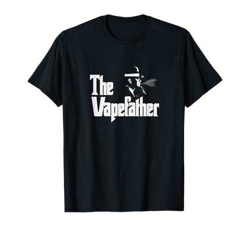 Herren The Vape Father Vaper Dampfer E-Zigarette Dampfen Vapen T-Shirt von The Vape Father