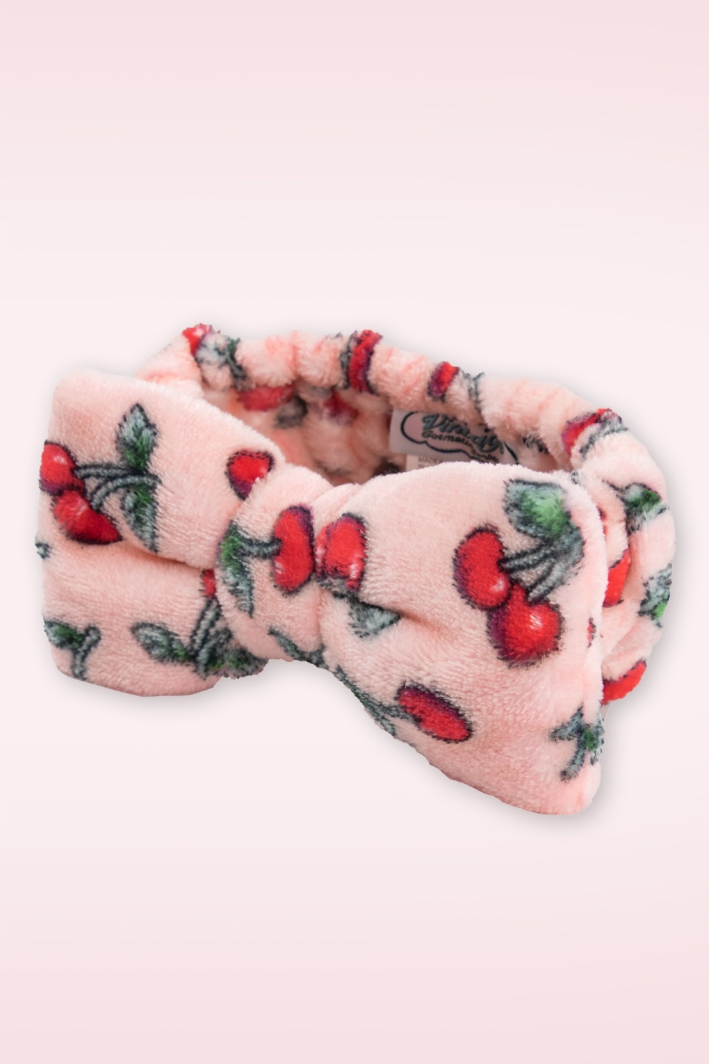 Cherry Make-up Haarband in Rosa. von The Vintage Cosmetic Company