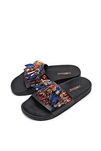 The White Brand Damen Sun Peeptoe Sandalen, Mehrfarbig (Multi Multi), 36 EU von The White Brand