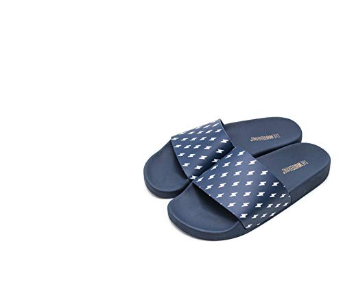 The White Brand Jungen Unisex-Kinder Mini Rayos Peeptoe Sandalen, Blau (Navy Navy), 29 EU von The White Brand