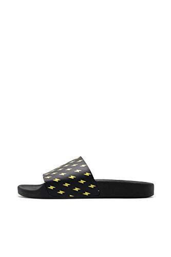 The White Brand Unisex-Kinder Mini Rayos Peeptoe Sandalen, Gelb (Neon Yellow Neon Yellow) von The White Brand