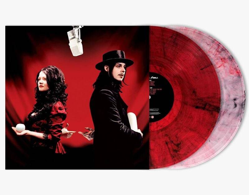 The White Stripes Get behind me satan LP multicolor von The White Stripes