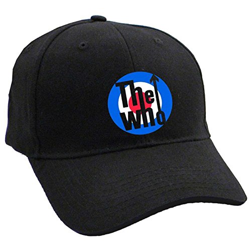 The Who Baseball Cap Classic mod Target Band Logo Nue offiziell Strap Back One Size von The Who