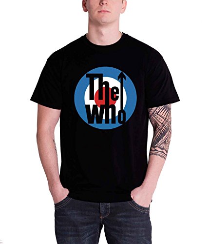 The Who Herren T-Shirt Target Classic Gr. X-Large, Schwarz - Schwarz von Plastic Head