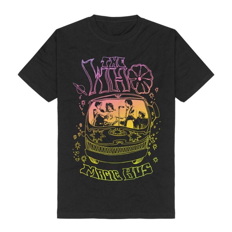 The Who T-Shirt - Magic Bus - S bis 3XL - für Männer - Größe XL - schwarz  - Lizenziertes Merchandise! von The Who