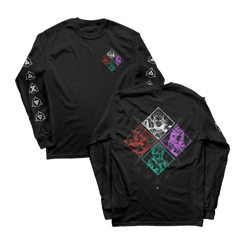 The Witcher 3 - Gaming Langarmshirt - Mosaic Longsleeve - S bis XXL - für Männer - Größe L - schwarz The Witcher 3 - Gaming Langarmshirt - Mosaic Longsleeve - S bis XXL - für Männer - Größe L - schwarz von The Witcher 3