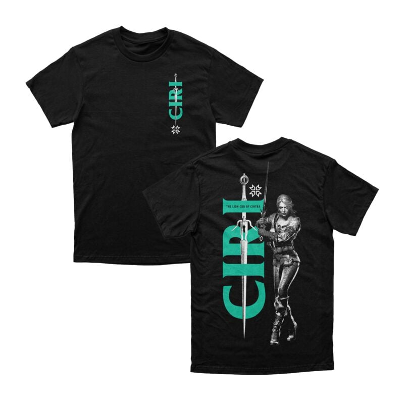 The Witcher 3 - Gaming T-Shirt - Ciri - S bis XXL - für Männer - Größe XL - schwarz The Witcher 3 - Gaming T-Shirt - Ciri - S bis XXL - für Männer - Größe XL - schwarz von The Witcher 3