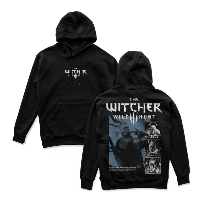 The Witcher 3 MTK Monsters Kapuzenpullover schwarz in M The Witcher 3 MTK Monsters Kapuzenpullover schwarz in M von The Witcher 3