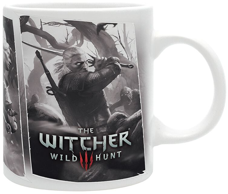 The Witcher - Gaming Tasse - Geralt, Ciri & Yennefer von The Witcher