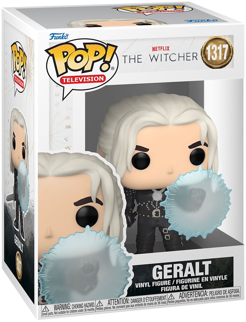 The Witcher - Geralt Vinyl Figur 1317 - Funko Pop! Figur - Funko Shop Deutschland - Lizenzierter Fanartikel von The Witcher