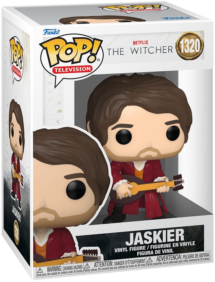 The Witcher Jaskier (Chase Edition möglich) Vinyl Figur 1320 Funko Pop! multicolor von The Witcher