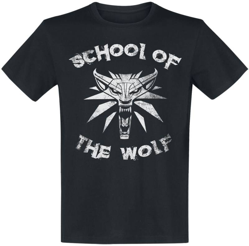 The Witcher School Of The Wolf T-Shirt schwarz in XL von The Witcher