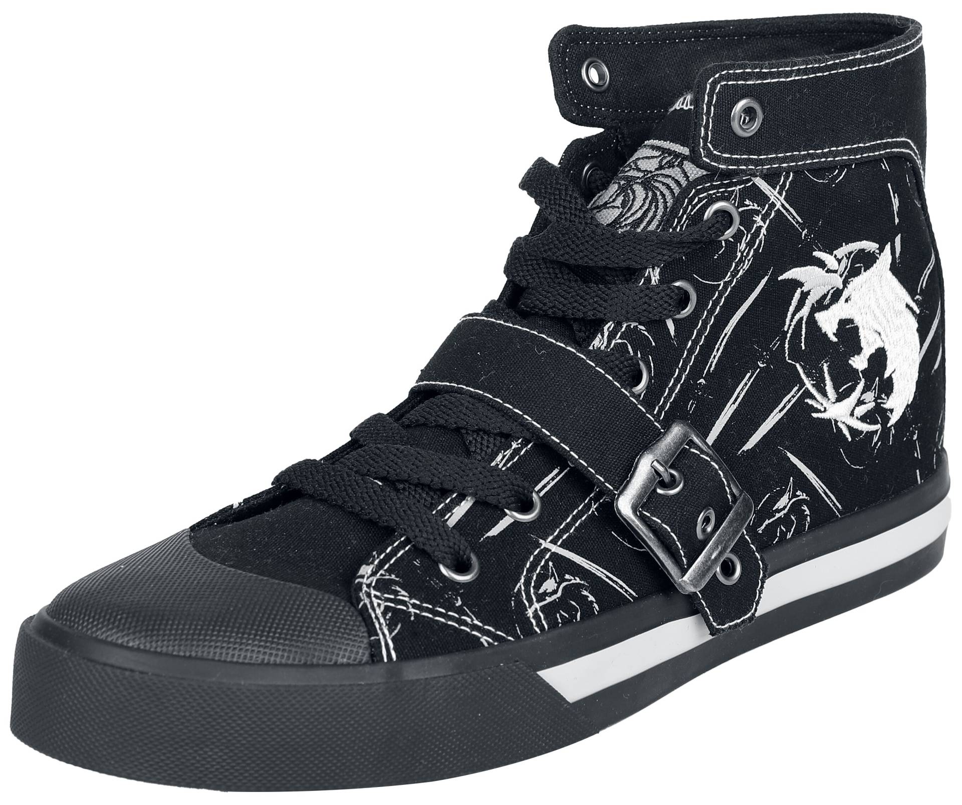 The Witcher Sneaker high - Wolf School - EU36 bis EU41 - Größe EU38 - allover  - EMP exklusives Merchandise! von The Witcher