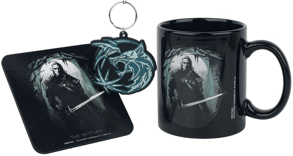 The Witcher Tasse - The Hunter - multicolor  - Lizenzierter Fanartikel von The Witcher