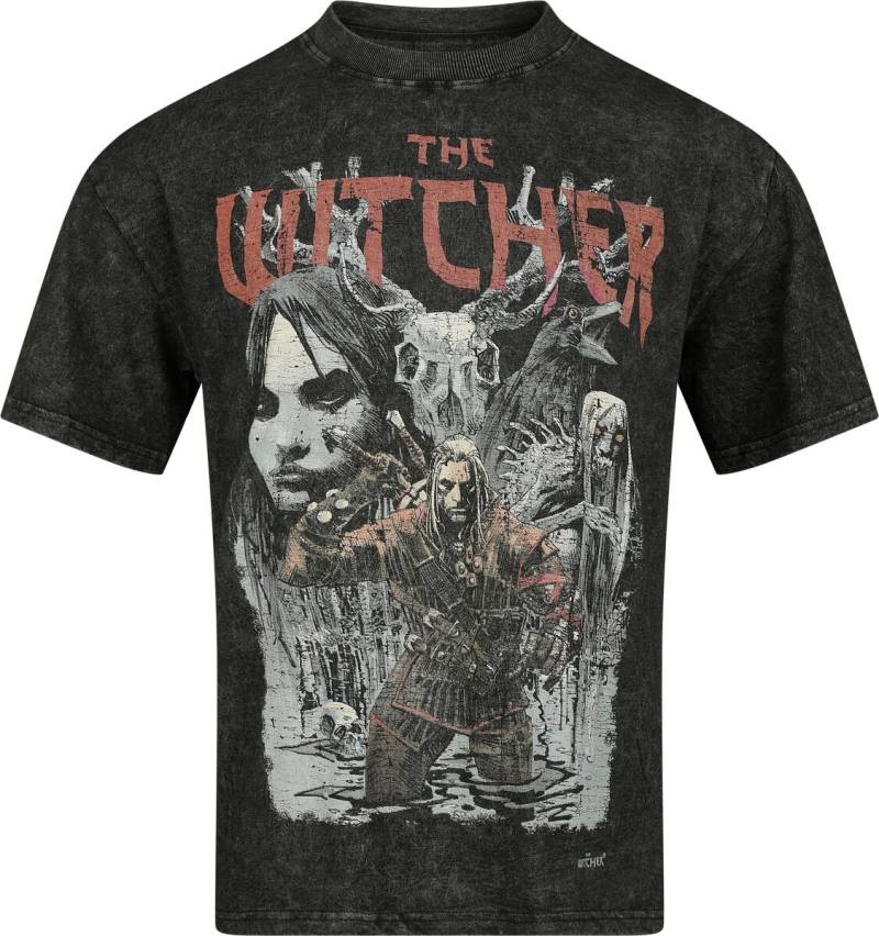 The Witcher The Witcher T-Shirt schwarz in XXL von The Witcher