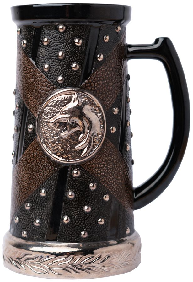 The Witcher White Wolf Bierkrug Bierkrug multicolor von The Witcher