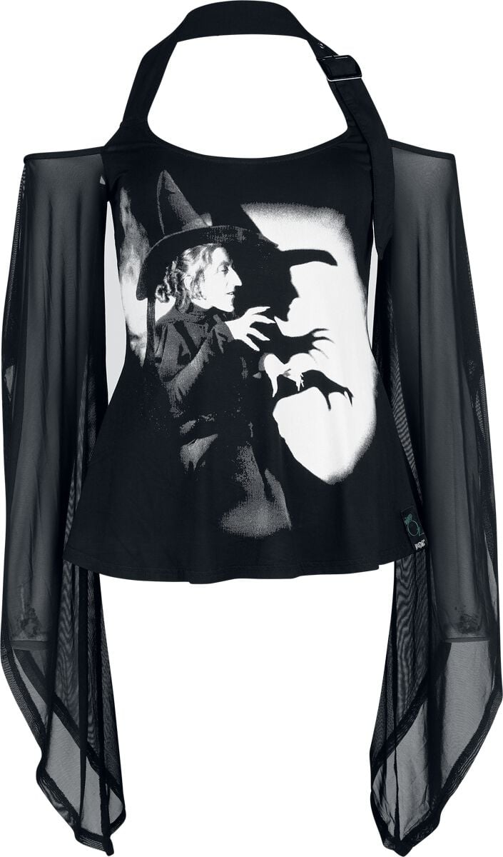 The Wizard Of Oz by Killstar The Witch Is Dead Top Top schwarz in XXL von The Wizard Of Oz by Killstar