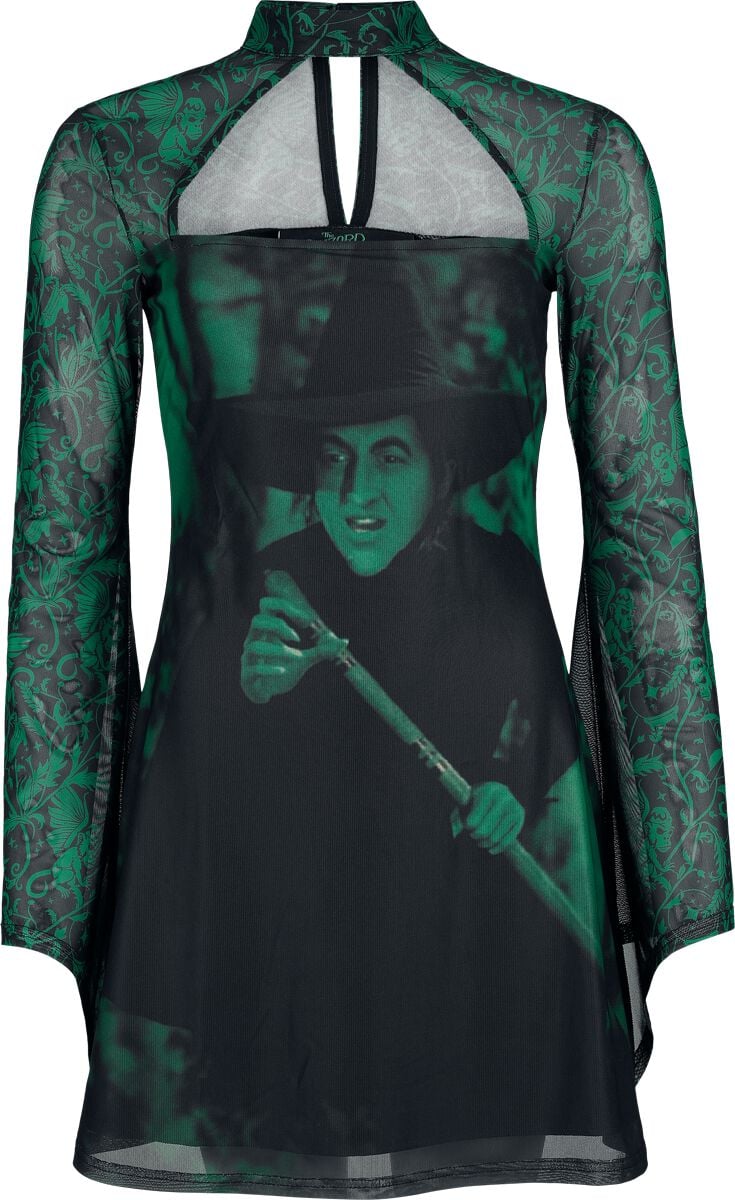 The Wizard Of Oz by Killstar Truly Wicked Mini Dress Kurzes Kleid schwarz grün in S von The Wizard Of Oz by Killstar