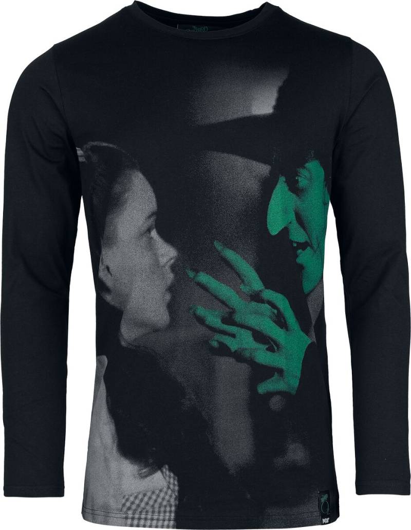 The Wizard Of Oz by Killstar Wicked Witch Longsleeved T-Shirt T-Shirt schwarz in L von The Wizard Of Oz by Killstar