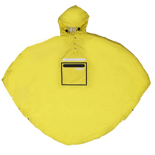 The people's poncho Unisex 3.0 Poncho, Yelllow, One Size von The people's poncho